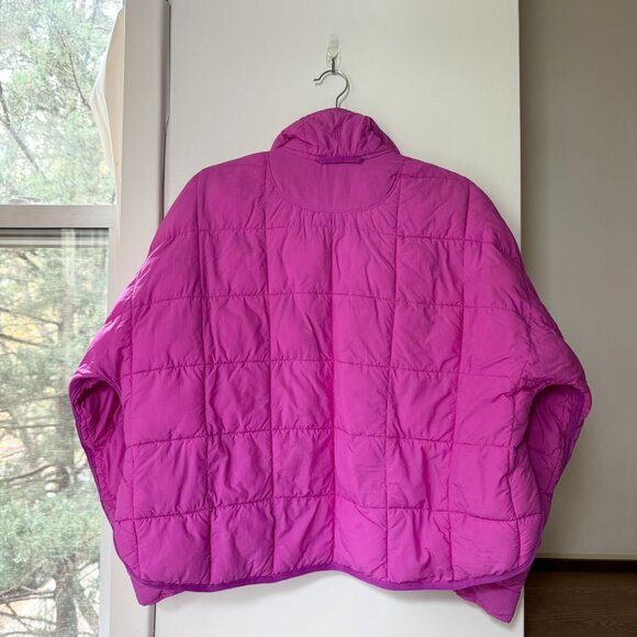 Free People Pippa Packable Puffer Jacket Hot Pink XS - Picture 10 of 14